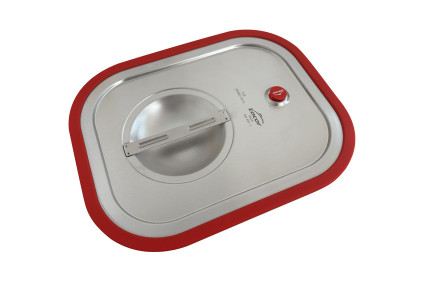 Couvercle inox étanche pour bac gastronorme