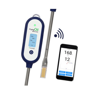 Testeur d'huile de friture &eacute;lectronique connect&eacute; Oil Kontrol