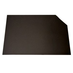 Marbre &agrave; p&acirc;tisser professionnel en granit noir - D&eacute;class&eacute;