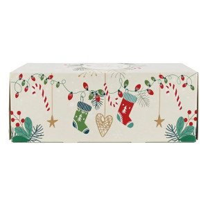 Bo&icirc;te &agrave; b&ucirc;che d&eacute;cor Hohoho (x25)