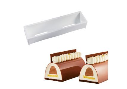Moule à bûche roulée en plastique plastique