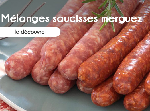 Mélanges à saucisses et merguez