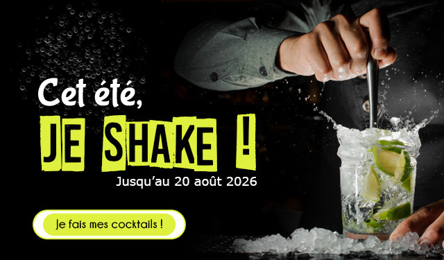 Cocktails - Cet &eacute;t&eacute; je shake